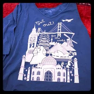 Get Out See the World Graphic Tee